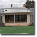 Tennis Court Surround Protection Netting Closed